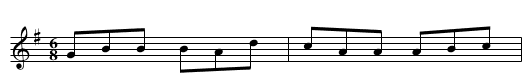 Three Little Drummers [4] - staff notation