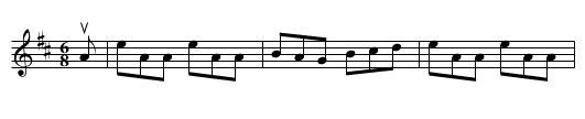THREE LITTLE DRUMMERS' -- JIG - staff notation