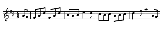 Three Meet [2] - staff notation