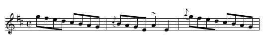 Three Scones of Boxty, The - staff notation