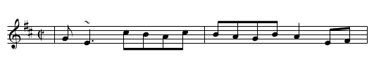 Three Scones of Boxty - staff notation