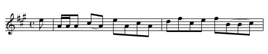 Three Sisters [4] Reel, The - staff notation