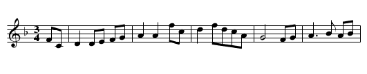 Through The Wood Lady. TLY.079 - staff notation
