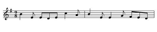 Throw The Beetle At Her - staff notation