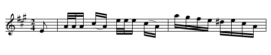Thrums Cairn, The - staff notation