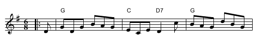 Thrums March - staff notation