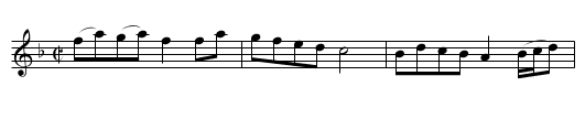 Thump the Bitches - staff notation