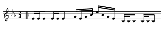 THUNDER HORNPIPE - staff notation