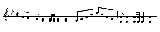 Thunderbolt Hornpipe - staff notation
