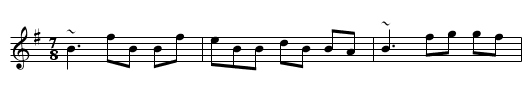 THUNDERHEAD SEVEN - staff notation