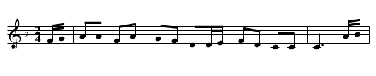 Thurot - staff notation