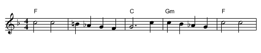 Ti Momo - staff notation