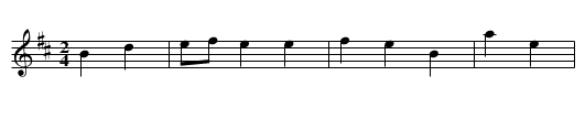 Tianshi haochang kou nankai - staff notation