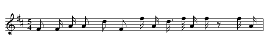 Tiao yue ge - staff notation