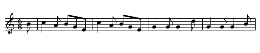 Tie the Petticoat Tighter - staff notation
