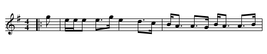 Tigh Eachainn - staff notation