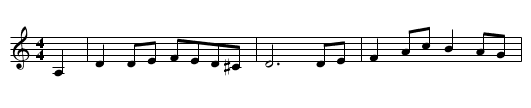 Til Far - staff notation