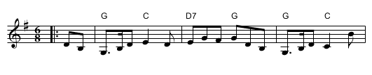 Timmy Clifford's Jig - staff notation