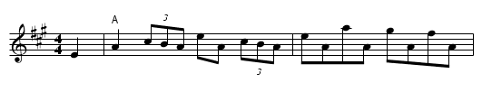 Timour the Tartar - staff notation