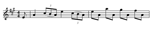Timour the Tartar - staff notation