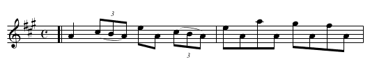 TIMOUR THE TARTAR - staff notation