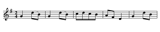 Tink a Tink. TJD.41 - staff notation