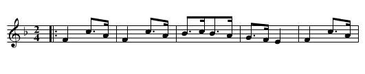 TINK A TINK. - staff notation