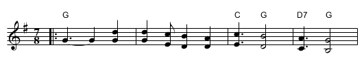 Tino Mori - staff notation