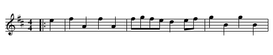Tipsy Parson, The - staff notation