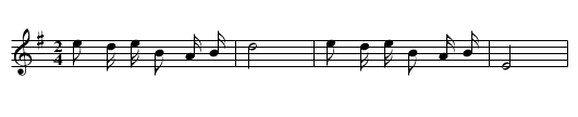 Tiqi na guafeng - staff notation