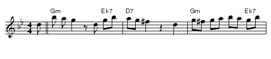 Tish Nigun - staff notation