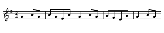 Tit Bitt. THO2.068, The - staff notation