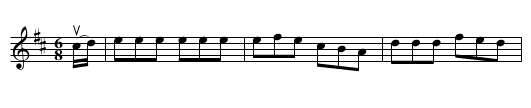 Tivoli -- Jig - staff notation