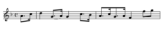 To danton me - staff notation