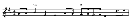 To Daunton Me - staff notation