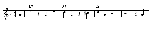 To Life - staff notation
