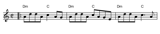 Tobago Bound - staff notation