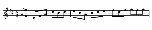 Tobin's Favourite - staff notation