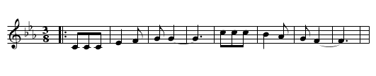 Toca'l rubil, Piricu (MG 35) - staff notation