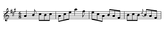 Tom Billy's Jig [3] - staff notation
