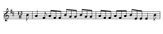 Tom Billy's - staff notation