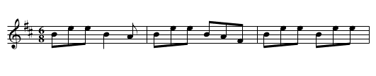 Tom Busby's - staff notation