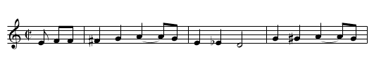Tom Cat Rag - staff notation