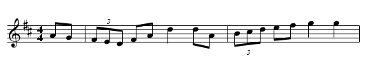Tom Dillane's - staff notation