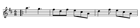 Tom Jones - staff notation