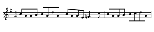 Tom Kane's Reel - staff notation
