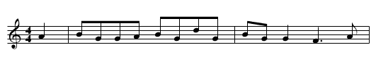 Tom Keane's - staff notation