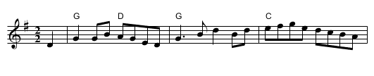 Tom Morrison's Reel - staff notation