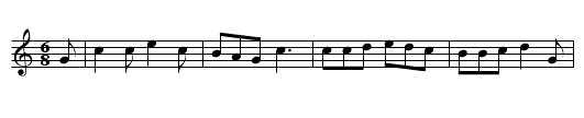 Tom Pierce (Tam Pearse)(Widdicombe Fair) - staff notation