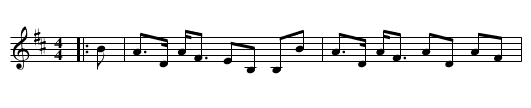 Tombreackachie's Strathspey - staff notation